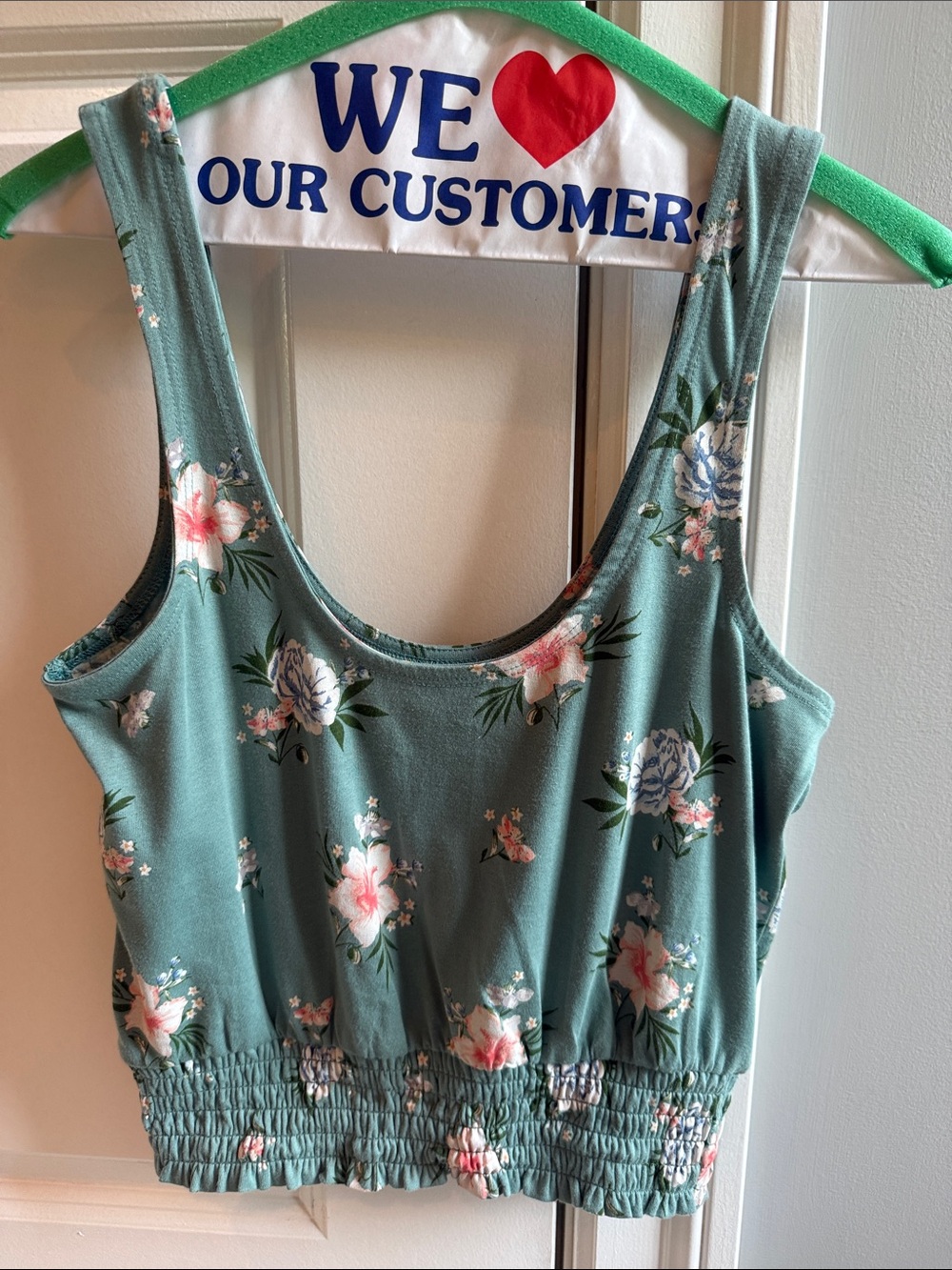 O’Neill Floral cropped tank top
